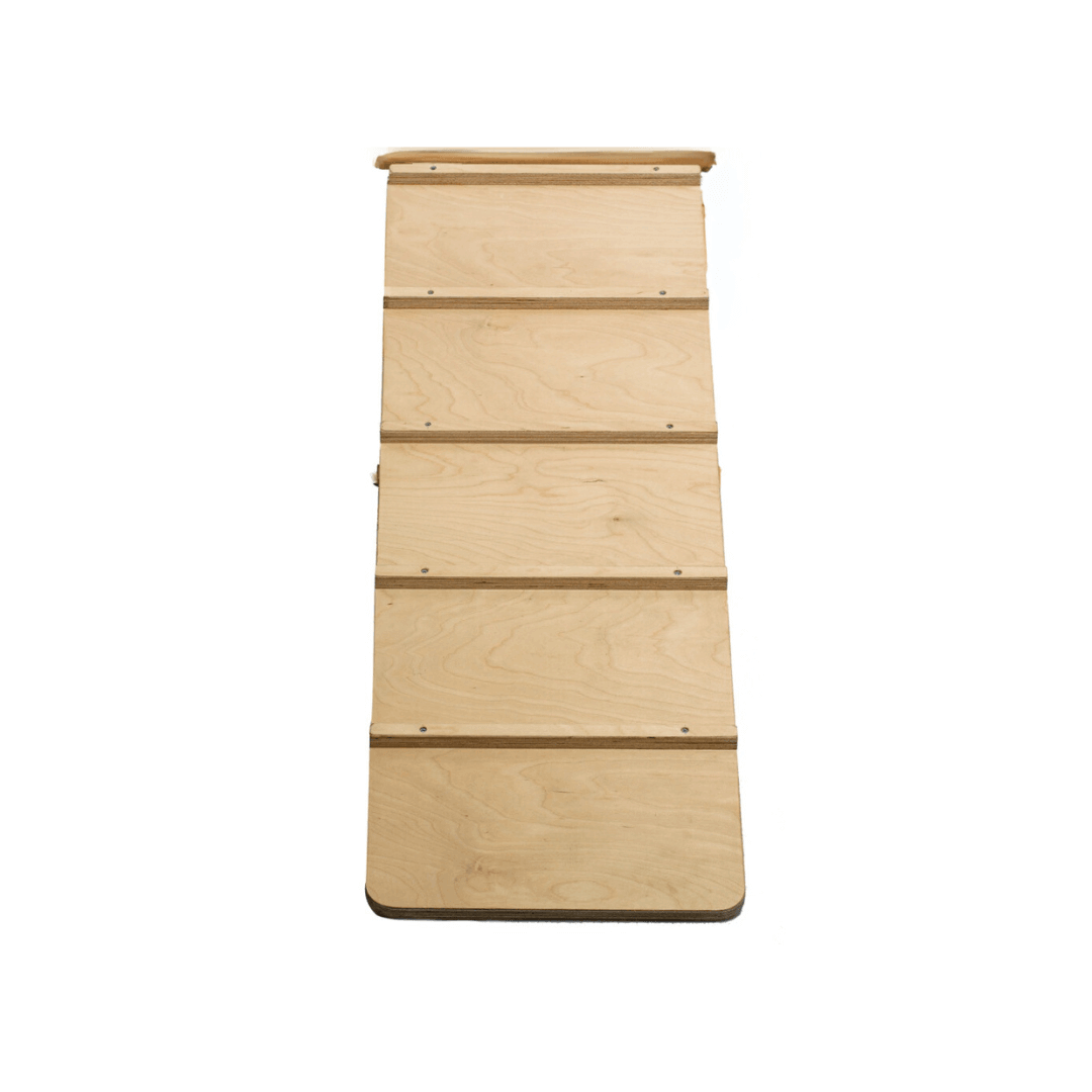 3-Piece Montessori Climbing Set - Triangle, Arch & Reversible Ramp