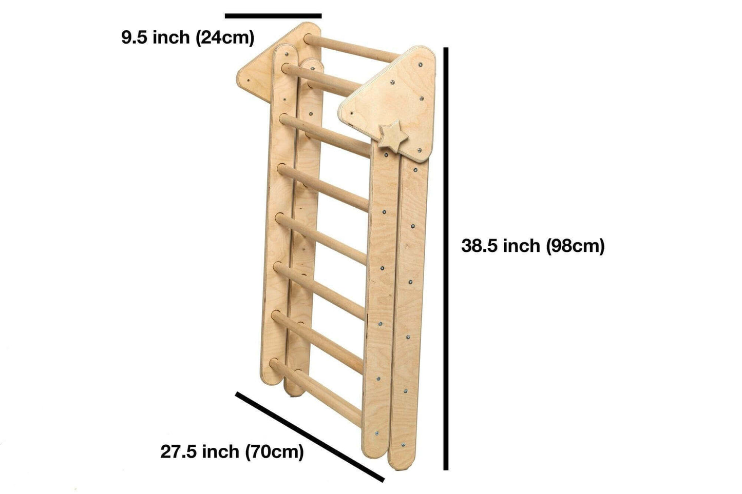 Foldable Montessori Climbing Triangle Set – Includes Tent Cover, Play Mat & Reversible Ramp