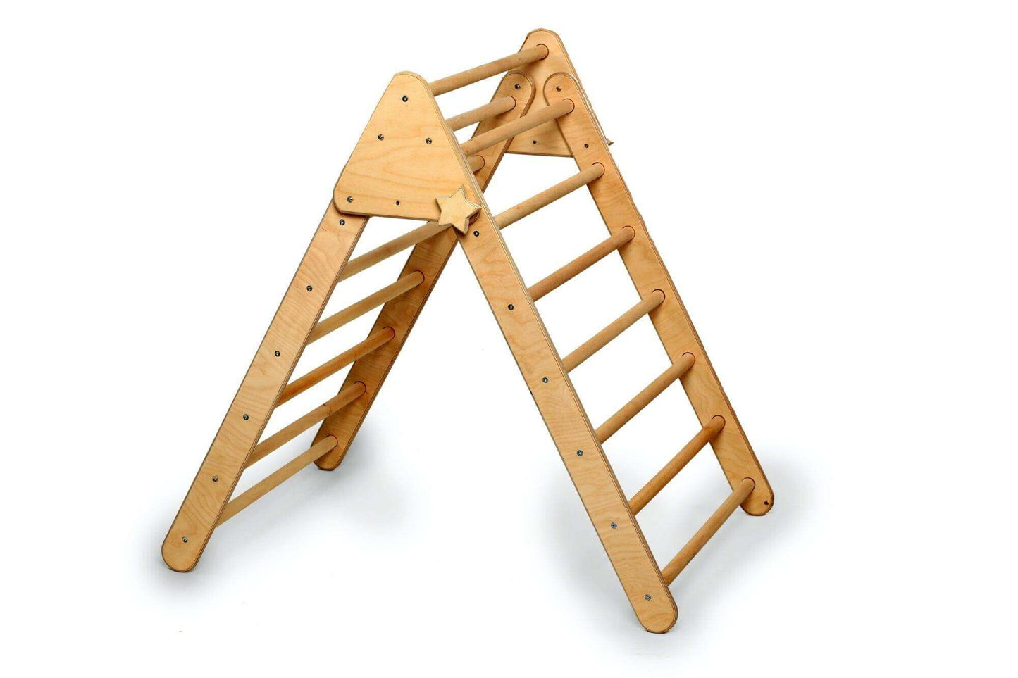 Foldable Montessori Climbing Triangle Set – Includes Tent Cover, Play Mat & Reversible Ramp