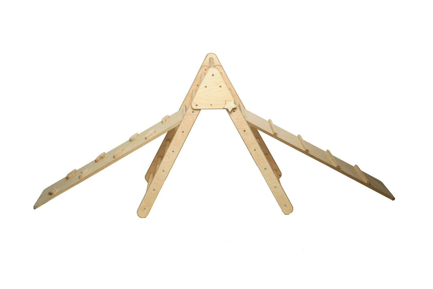 Foldable Montessori Climbing Triangle Set – Includes Tent Cover, Play Mat & Reversible Ramp