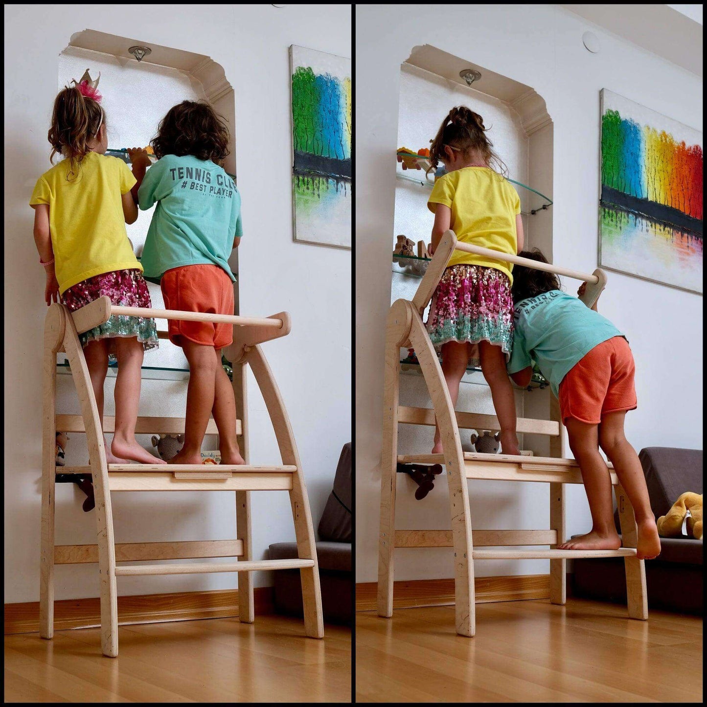Montessori Learning Tower - Single & Double Size (Foldable)