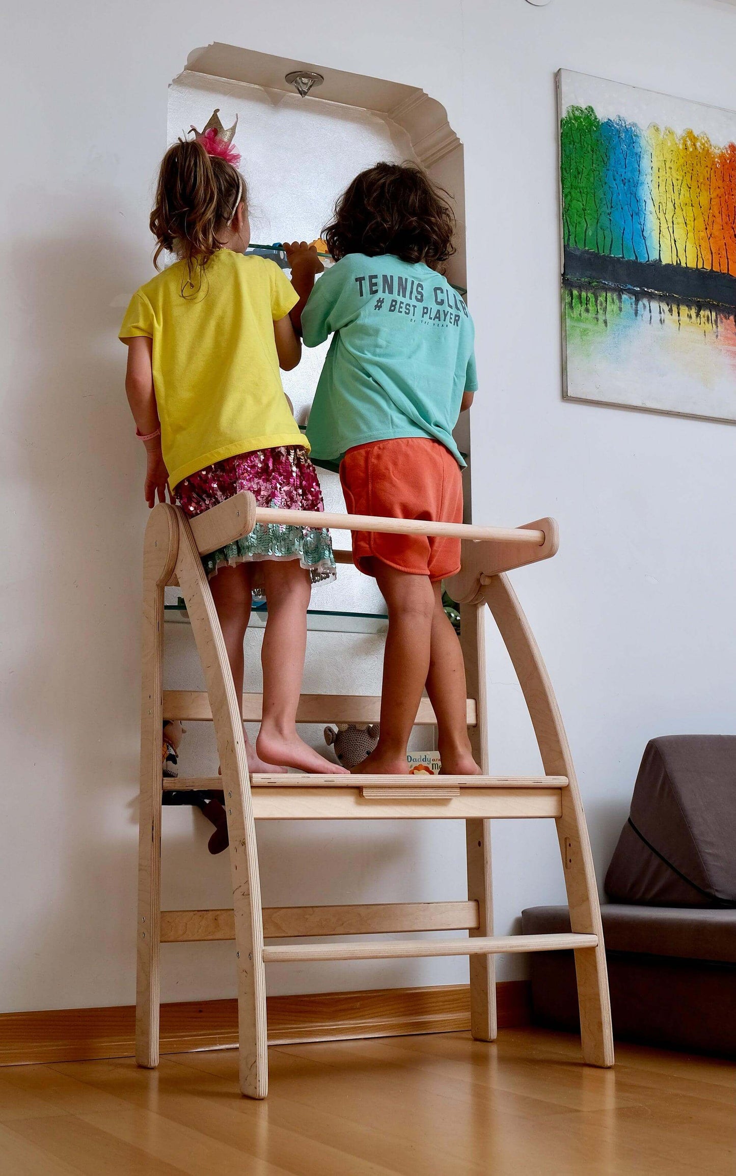 Montessori Learning Tower - Single & Double Size (Foldable)