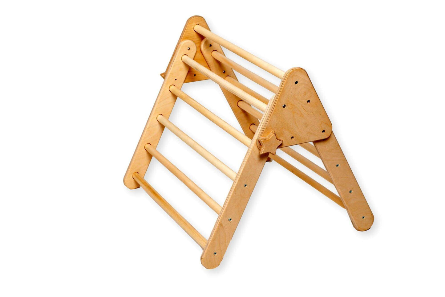 2-Piece Montessori Climber Set - Triangle (3 Sizes) & Ramp