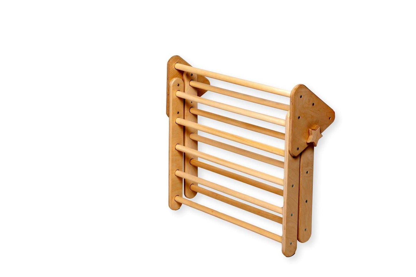 2-Piece Montessori Climber Set - Triangle (3 Sizes) & Ramp